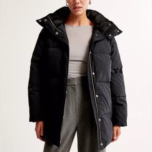 Abercrombie Mid Ultra Puffer NWT